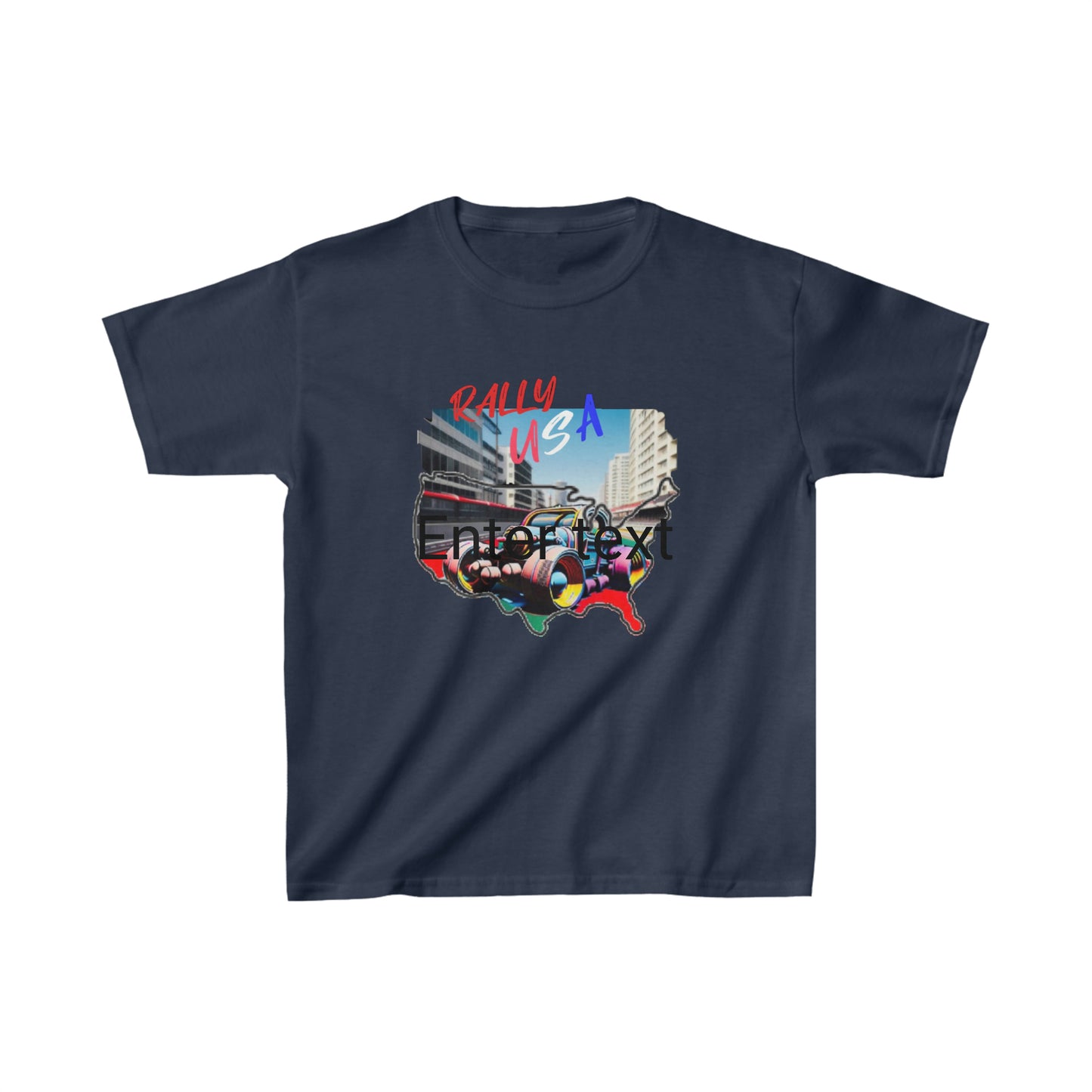 Rally Racing USA CooL Kids Cotton™ Tee