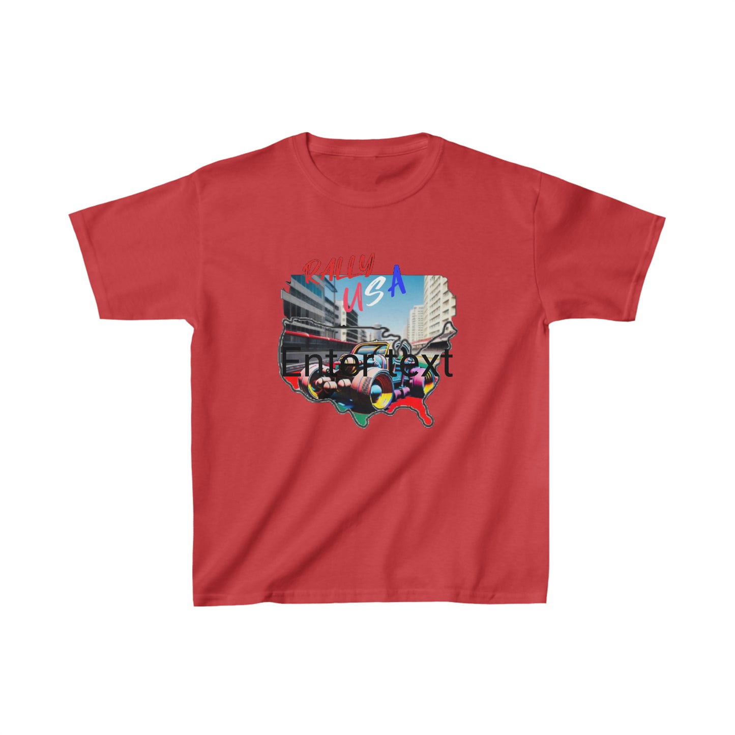 Rally Racing USA CooL Kids Cotton™ Tee