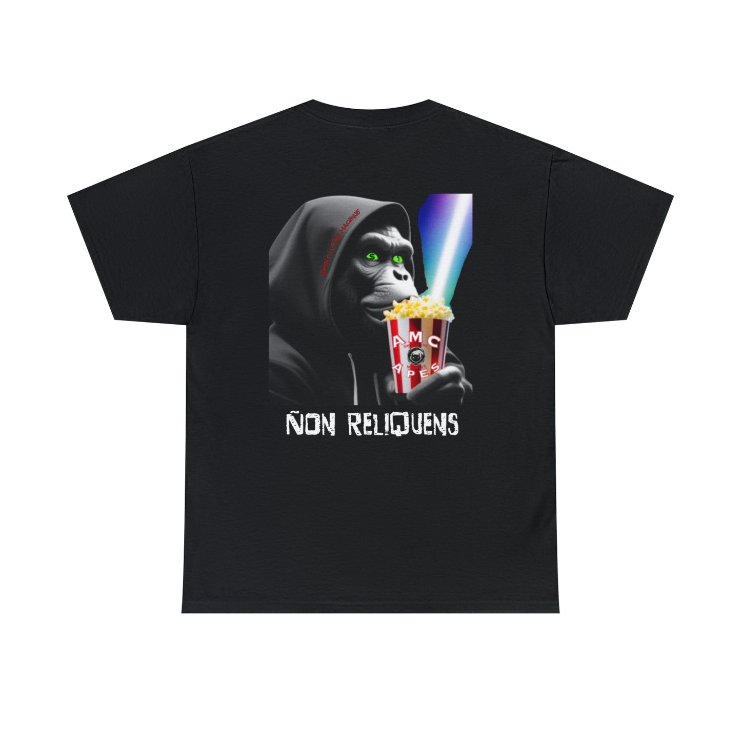 AMC APE Cotton Tee " NON RELIQUENS "- Not Leaving Unisex