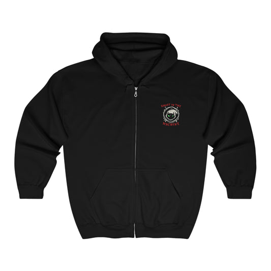 GHo$TSHReDzChillin Full Zip Hoodie